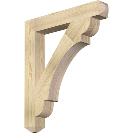 Olympic Craftsman Rough Sawn Bracket, Douglas Fir, 4W X 28D X 32H